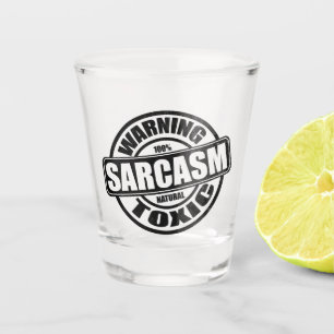 Vaso De Chupito Sarcasmo tóxico amonestador