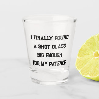 Vaso De Chupito Sarcástico