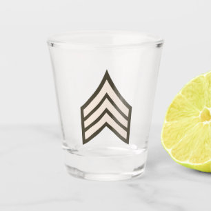 Vaso De Chupito Sargento del ejército