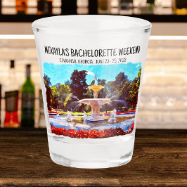 Vaso De Chupito Savannah Bachelorette Weekend Shot glass