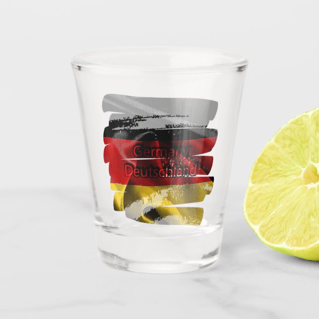 Vaso De Chupito Schnapsglas - Germany Motiv (Anverso)