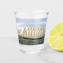 Vaso De Chupito Schooner Thomas W Lawson años 1900
