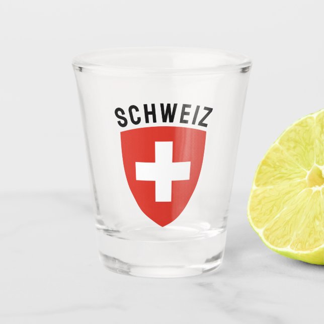 Vaso De Chupito Schweiz (Suiza de habla alemana) (Anverso)