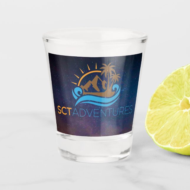 Vaso De Chupito SCT Adventures Shot Glass (Anverso)