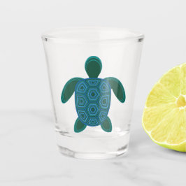 Vaso De Chupito Sea Turtle