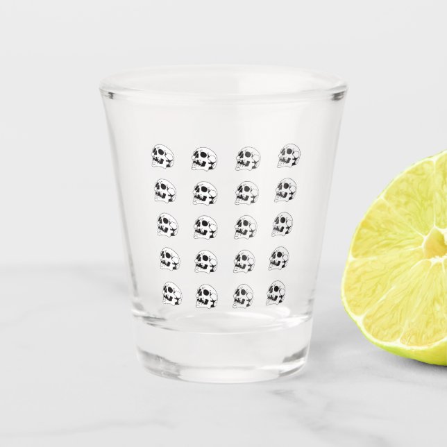 Vaso De Chupito Secar como el arte óseo II (Anverso)