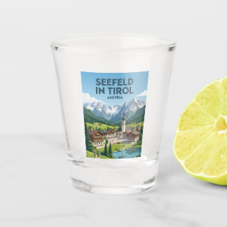 Vaso De Chupito Seefeld en Tirol Austria