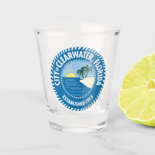 Vaso De Chupito Sello de Clearwater, Florida