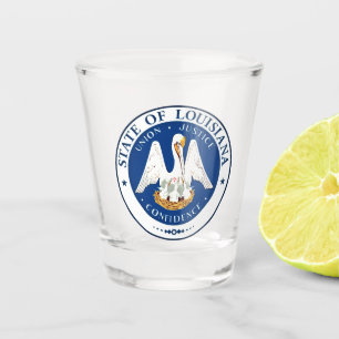 Vaso De Chupito Sello de Estado de Luisiana