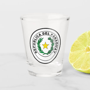 Vaso De Chupito Sello de Paraguay