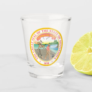 Vaso De Chupito Sello estatal de Minnesota