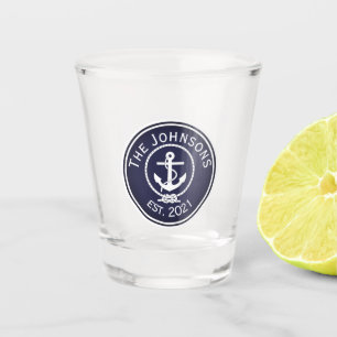 Vaso De Chupito Sello náutico de anclaje