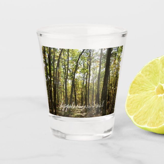 Vaso De Chupito Sendero Apalache en octubre en Shenandoah (Anverso)