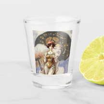 señora del art nouveau artista diseñadora hongo tr