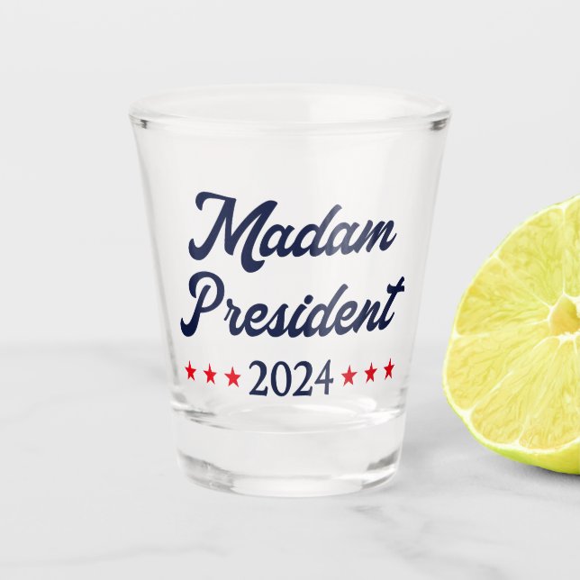 Vaso De Chupito Señora Presidenta 2024 I - Kamala Harris (Anverso)