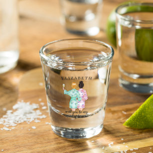 Vaso De Chupito ¿Serás mi regalo de propuesta de mi donante de hon