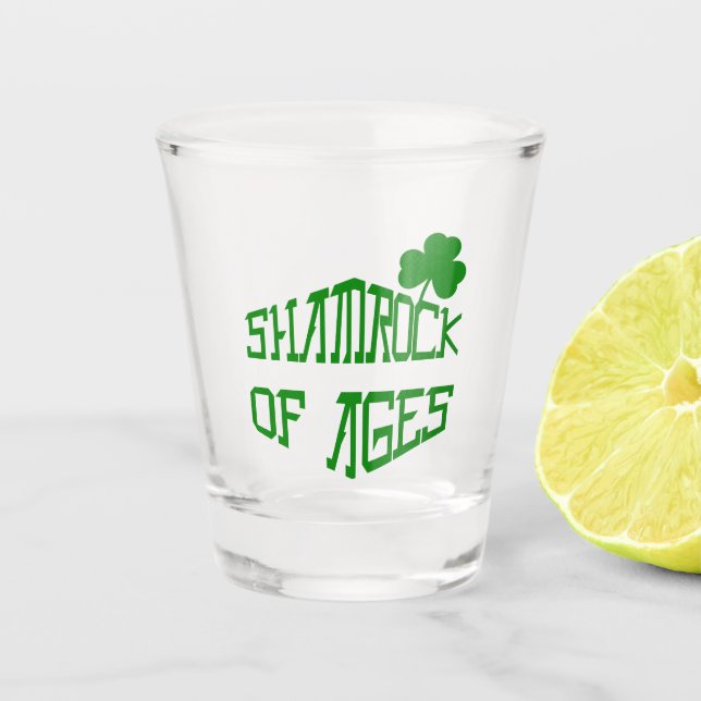 Vaso De Chupito Shamrock of Eges (Anverso)