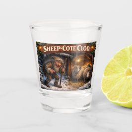 Vaso De Chupito Sheep Cote Clod Icelandic Yule Lad Postcard