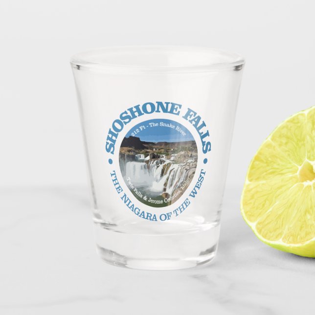Vaso De Chupito Shoshone Falls (Anverso)
