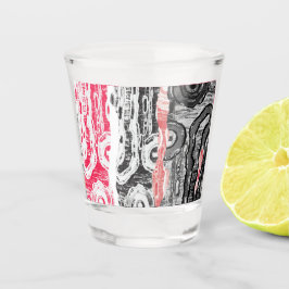 Vaso De Chupito Shot Glass – Abstract Land