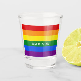 Vaso De Chupito Shotglass conocidos de encargo de la bandera del