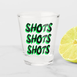Vaso De Chupito Shots Shots Shots Green