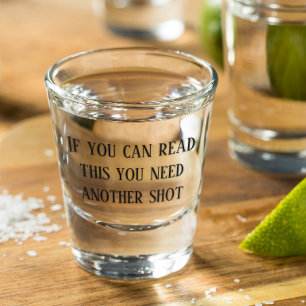 Vaso De Chupito Si Puedes Leer Esto Necesitas Otro Trago Divertido