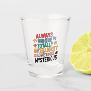 Vaso De Chupito Siempre Único Totalmente Inteligente A Veces