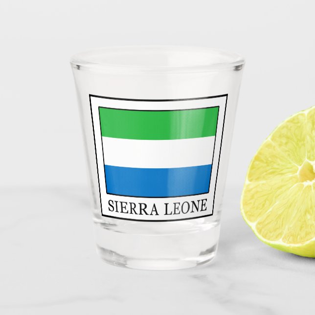 Vaso De Chupito Sierra Leona (Anverso)