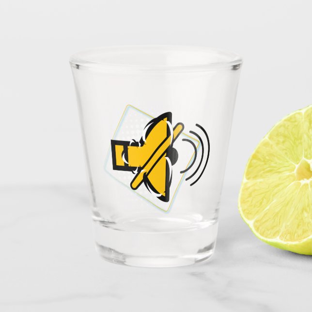 Vaso De Chupito Silenciar (Anverso)