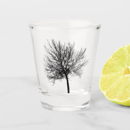 Vaso De Chupito Silhouette de árbol
