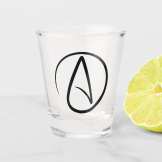 Vaso De Chupito Símbolo de ateísmo - Signo ateo