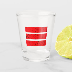 Vaso De Chupito Símbolo de línea Guay 3   Uniformidad y armonía co