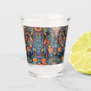 Vaso De Chupito "Simetría Epochal" de la Marina Intriga Disparo Ar