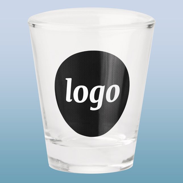 Vaso De Chupito Simple Logo Promotional Business Branding (Simple logo business branding promotional shot glass)