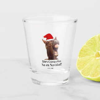 Vaso De Chupito Sin Coquito No Es Navidad