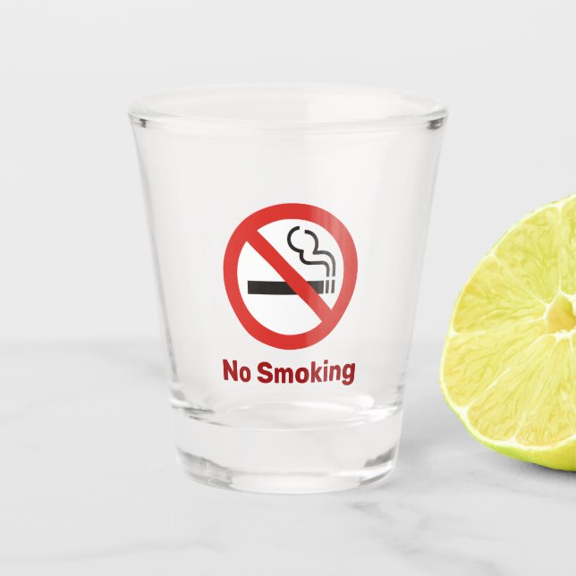 Vaso De Chupito Sin vidrio de disparo para fumar (Anverso)