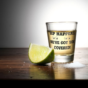 Vaso De Chupito Sip Ocurre Vidrio De Tiros
