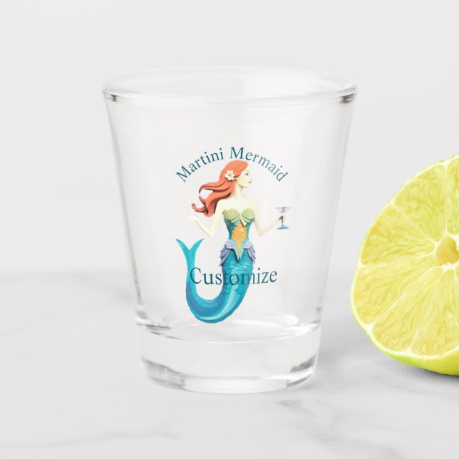 Vaso De Chupito Sirena Martini Thunder_Cove (Anverso)