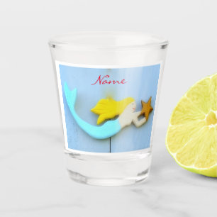 Vaso De Chupito Sirena rubia con Star Thunder_Cove