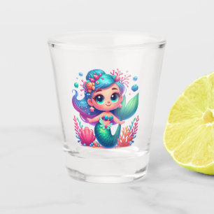 Vaso De Chupito Sirena submarina