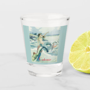 Vaso De Chupito Sirviente de serpiente de sirviente de la sirena T