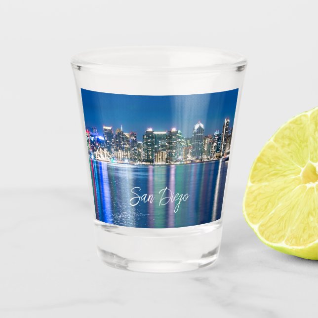 Vaso De Chupito Skyline Cityscape (Anverso)
