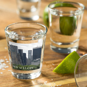 Vaso De Chupito Skyline Manhattan de Nueva York