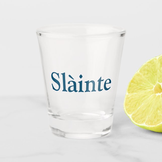 Vaso De Chupito Slàinte (Anverso)