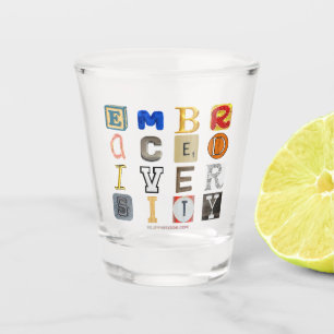 Vaso De Chupito SlipperyJoe abraza la diversidad metáfora LGBTQIA