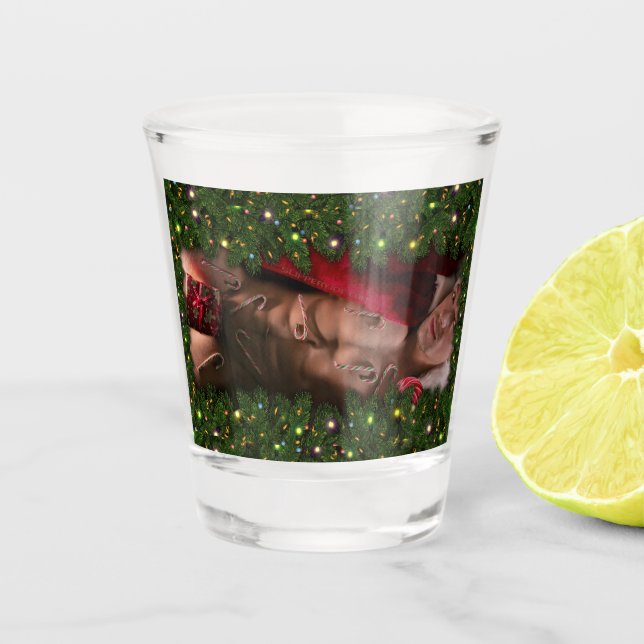 Vaso De Chupito SlipperyJoe torso macho 6 paquete estomacal torso  (Anverso)