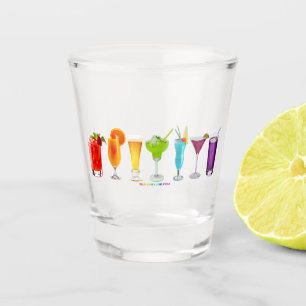 Vaso De Chupito SlipperyJoe's aplaude cócteles alcohólicos LGBTQIA