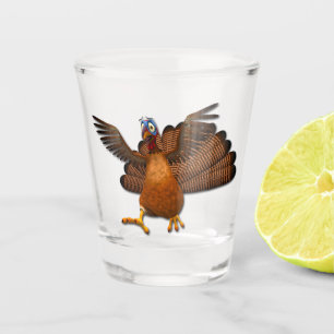 Vaso De Chupito SlipperyJoe's Día de Acción de Gracias grazna resp
