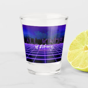 Vaso De Chupito SlipperyJoe's todo tipo de negrita de texto 3D ret